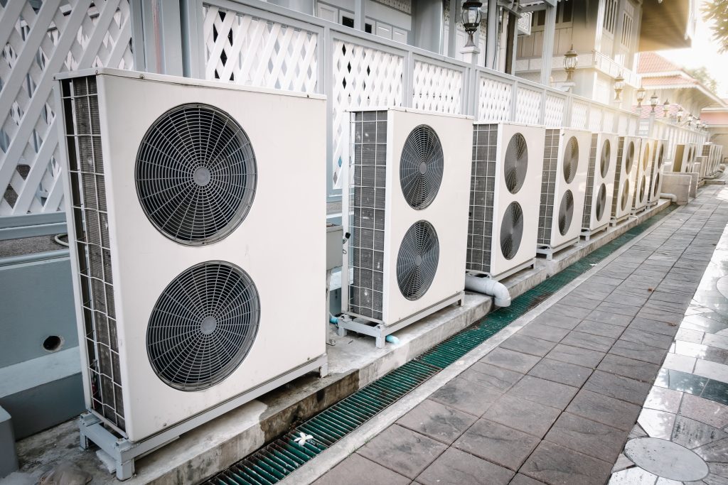 مكيف مركزي vecteezy cooling air condition unit and control system air condenser 6274415 279